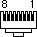 RJ45 plug pin designations